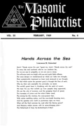 The Masonic Philatelist (Vol 25, No 06) cover