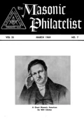 The Masonic Philatelist (Vol 25, No 07) cover