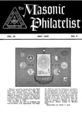 The Masonic Philatelist (Vol 25, No 09) cover