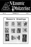 The Masonic Philatelist (Vol 26, No 04) cover