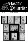 The Masonic Philatelist (Vol 27, No 07) cover