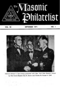The Masonic Philatelist (Vol 28, No 01) cover