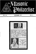 The Masonic Philatelist (Vol 28, No 03) cover