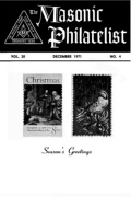 The Masonic Philatelist (Vol 28, No 04) cover