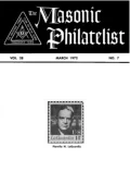 The Masonic Philatelist (Vol 28, No 07) cover