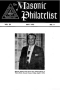 The Masonic Philatelist (Vol 29, No 09) cover