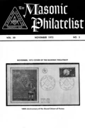 The Masonic Philatelist (Vol 30, No 03) cover