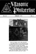 The Masonic Philatelist (Vol 30, No 06) cover