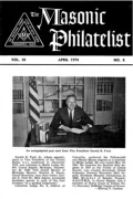 The Masonic Philatelist (Vol 30, No 08) cover