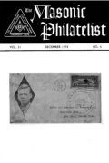 The Masonic Philatelist (Vol 31, No 04) cover