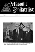 The Masonic Philatelist (Vol 31, No 10) cover