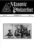 The Masonic Philatelist (Vol 32, No 04) cover