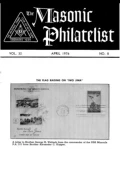 The Masonic Philatelist (Vol 32, No 08) cover