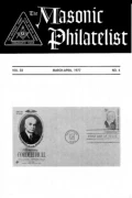 The Masonic Philatelist (Vol 33, No 04) cover