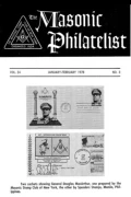 The Masonic Philatelist (Vol 34, No 03) cover