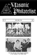 The Masonic Philatelist (Vol 34, No 05) cover