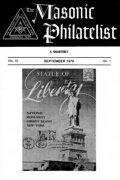The Masonic Philatelist (Vol 35, No 01) cover