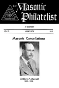 The Masonic Philatelist (Vol 35, No 04) cover
