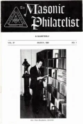 The Masonic Philatelist (Vol 37, No 01) cover