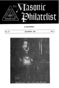 The Masonic Philatelist (Vol 37, No 04) cover