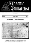 The Masonic Philatelist (Vol 41, No 02) cover