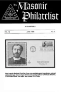 The Masonic Philatelist (Vol 42, No 02) cover