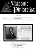 The Masonic Philatelist (Vol 43, No 03) cover