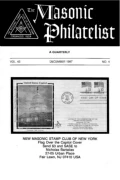 The Masonic Philatelist (Vol 43, No 04) cover