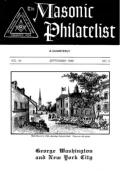 The Masonic Philatelist (Vol 44, No 03) cover