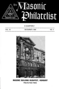 The Masonic Philatelist (Vol 45, No 04) cover