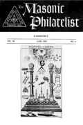 The Masonic Philatelist (Vol 46, No 02) cover