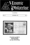 The Masonic Philatelist (Vol 47, No 04) cover