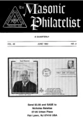 The Masonic Philatelist (Vol 48, No 02) cover