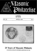 The Masonic Philatelist (Vol 50, No 01) cover