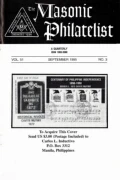 The Masonic Philatelist (Vol 51, No 03) cover