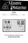 The Masonic Philatelist (Vol 52, No 04) cover