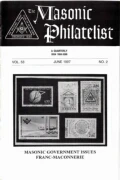 The Masonic Philatelist (Vol 53, No 02) cover