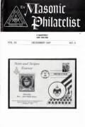 The Masonic Philatelist (Vol 53, No 04) cover