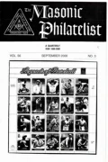 The Masonic Philatelist (Vol 56, No 03) cover