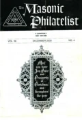 The Masonic Philatelist (Vol 56, No 04) cover