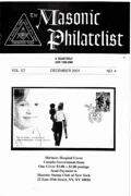The Masonic Philatelist (Vol 57, No 04) cover