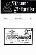 The Masonic Philatelist (Vol 59, No 01) cover
