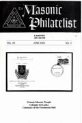 The Masonic Philatelist (Vol 59, No 02) cover