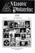 The Masonic Philatelist (Vol 59, No 03) cover
