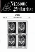 The Masonic Philatelist (Vol 60, No 03) cover