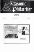 The Masonic Philatelist (Vol 61, No 02) cover