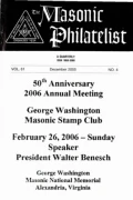 The Masonic Philatelist (Vol 61, No 04) cover