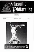The Masonic Philatelist (Vol 62, No 03) cover
