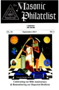 The Masonic Philatelist (Vol 69, No 03) cover