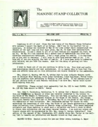 Masonic Stamp Collector (Vol 01, No 05) cover